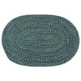 thumbnail image 2 of EW29R132X168 Carrington Tweed - Deep Blue 11x14 Rug, 100% Polypropylene - Oval., 2 of 2