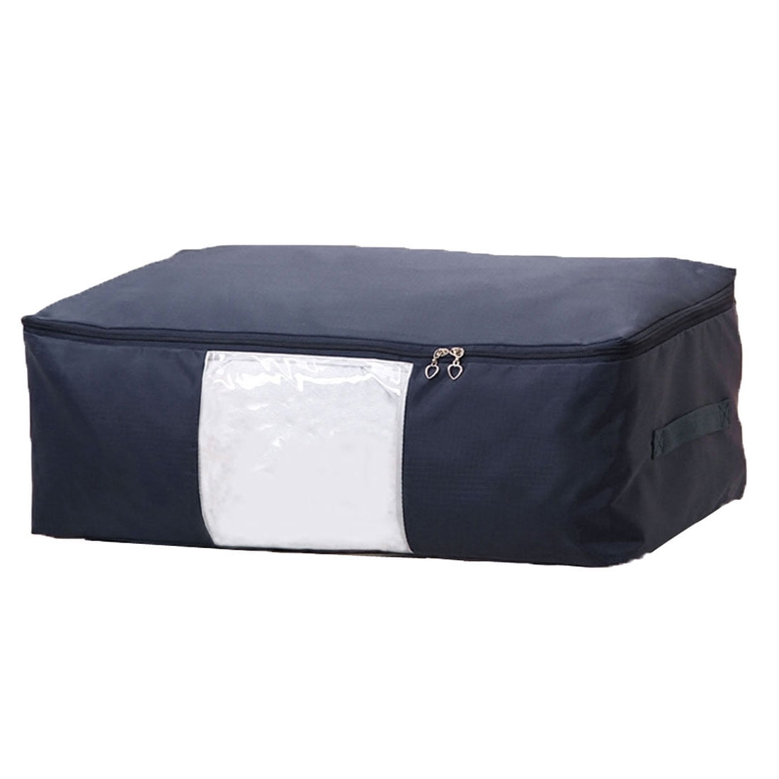 Home Clothes Zip Lock Storage Bag Organizer Container Vavy Blue