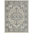 thumbnail image 2 of Nourison Concerto Vintage Ivory Blue 8'10" x 11'10" Area Rug (9x12), 2 of 9