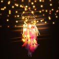 thumbnail image 2 of Hanging Dreamcatcher Creative Shape Vibrant Color Non-Glaring Lanyard Design Wide Application Multiple Styles LED Dreamcatcher Wall Hanging Decoration Home Supplies, 2 of 8