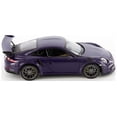 thumbnail image 4 of Porsche 911 GT3 RS, Purple - Welly 24080/4D - 1/24 scale Diecast Model Toy Car, 4 of 5