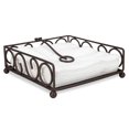 thumbnail image 4 of Scroll Collection Steel Flat Napkin Holder, Bronze, 4 of 4