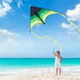 thumbnail image 4 of Joyfy Large Delta Kite Gradient, Easy to Fly for Kids and Adults, Large Beach Kite with 328 ft String for Outdoor Games and Activities, 4 of 7