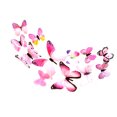 thumbnail image 4 of 12Pcs Wall Stickers Pvc Simulation Insect Wall Insect Decals Waterproof Wallpapers For Home Decoration, Pink Wweixi, 4 of 9