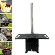NICCOO Portable Wood Stove Outdoor Camping Wood Burning Stove Picnic Cook Heating+Pipes