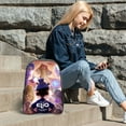 thumbnail image 3 of Elio Pattern Transparent Backpack Lightweight And fashionable Showcasing Personality And Leading The Trend, 3 of 6