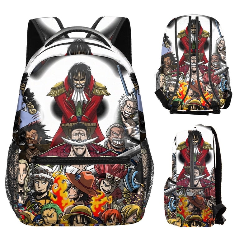 One Piece Luffy Zoro Double Sided Print Backpack Anime Big  display picture 2