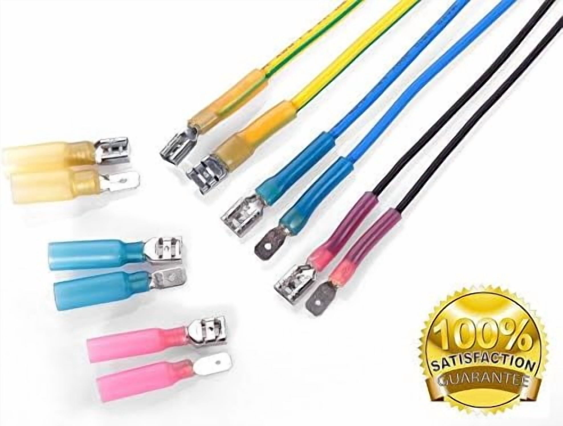 Heat Shrink Wire Connector Kit Electrical Insulated Crimp Marine Auto-Motive Terminals Set (480 pcs)