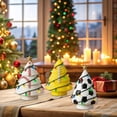 thumbnail image 5 of Twfbrm Christmas Tree Tabletop Decorations, 3.5 inch Resin Sport Ball Themed Christmas Tree Figurines, Winter Holiday Decorative Christmas Tree for Mantle Fireplace Cabinet (Not Included Lights), 5 of 5