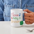 thumbnail image 4 of CafePress - I Love Being A Grandma Mugs - 15 oz Ceramic Large White Novelty Mug, 4 of 6