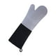 thumbnail image 5 of 1pc Guante de horno Silicona Resistente al calor Forro de algodón Puño largo Guante anti escaldado, 5 of 6