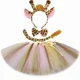 thumbnail image 3 of Falda tutú de jirafa para niñas pequeñas, faldas de tul mullidas para niñas pequeñas, disfraz de tutú de animal para fiesta de Halloween, 3 of 5