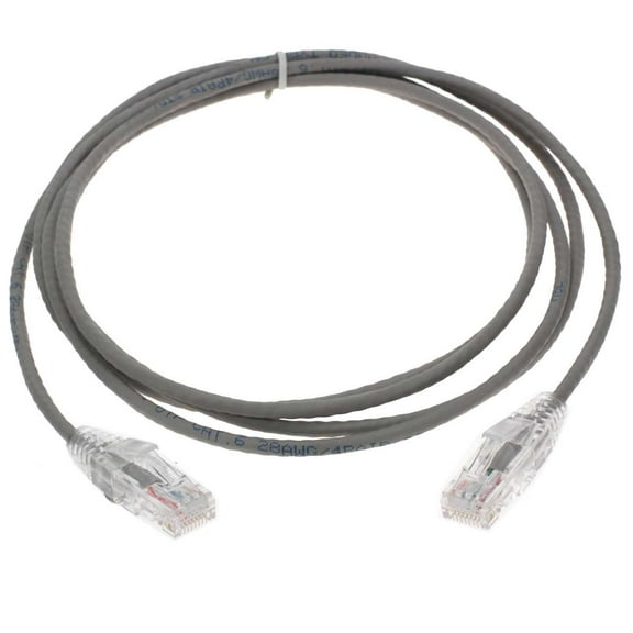 SF Cable Cat6 UTP 28AWG 3.6mm Slim Ethernet Cable, 20 feet - Gray