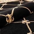 thumbnail image 5 of Infinity Home 36234 Tapis Fleur de Lis Timeless 3 Pi 11 Po x 5 Pi 3 Po - Noir, 5 of 5