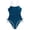 Navy, variant on Girls Swimsuit Spaghetti Strap Bodysuit with Drawstring Lightweight Quick Dry Swimwear Kids Summer Beach Bathing Suits