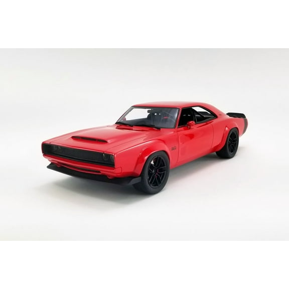 1968 Dodge Super Charger Concept, Red - GT Spirit US036 - 1/18 scale Resin Model Toy Car