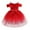 Red, variant on Zpanxa Toddler Girls Princess Dress, Little Girls Party Wedding Dress, Lace Bowknot Off Shoulder Pleated Dress, Kids Pageant Flower Girl Sleeveless Dress Dark Blue (2-3 Years)
