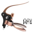 thumbnail image 2 of Abbracc Opener Set Handheld Household Bar Corkscrew Copper Rabbit Head, 2 of 3
