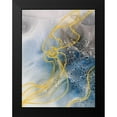thumbnail image 2 of Orlov, Irena 12x14 Black Modern Framed Museum Art Print Titled - Coastal Watercolor Abstract VI, 2 of 5