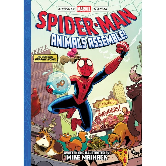 Spider-Man: Animals Assemble! (a Mighty Marvel Team-Up): An Original Graphic Novel (Hardcover)