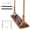 Brown2, variant on puresly 17 X 6 X 1.2 220LBS Loads Hanging Wooden Swings Wooden Swing Seat for Backyard Patio Garden Playground