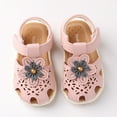 thumbnail image 5 of QISIWOLE Toddler Baby Girls Cute Flowers Shoes Hollow Out Soft Kids Non-slip Sandals rollbacks !, 5 of 5