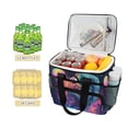 thumbnail image 2 of FORMRS Insulated Cooler Bag 24 Cans Capacity Soft Leakproof Lunch Box with Side Pockets, Space Astronaut, 2 of 7