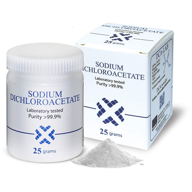 Dicloroacetato de sodio DCA-LAB 25 g en polvo, pureza 99,9%