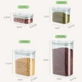 thumbnail image 7 of Travelwant 425/1000/1500/2000ml Extra Large Food Storage Containers with Lids Airtight for Flour, Sugar, Rice & Baking Supply - Airtight Kitchen & Pantry Bulk Food Storage, 7 of 7