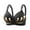 Black, variant on ZhiZhuang L Nylon Adjustable Bra, Black