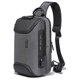 thumbnail image 1 of BANGE Men Security USB Chest Bag Portable Outdoor Shoulder Bag, 1 of 4