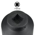 thumbnail image 3 of Unique Bargains 1' Drive 75mm 12-Point Impact Socket, CR-MO Steel 100mm Length, Standard Metric Sizes, 3 of 5