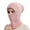 Pink, variant on Aoochasliy Winter Scarfs Christmas Clothes Woman's Warm Neck Guard Head Guard Knitted Hat Scarf Mask In One Hairball Woolen Cap