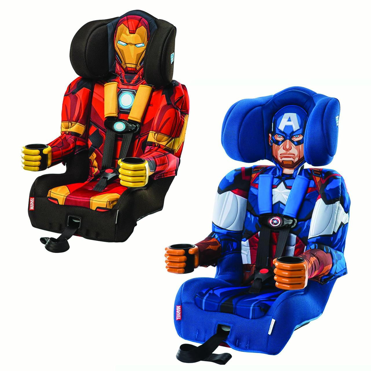 Siège auto Marvel Avengers, groupe 2-3 (de 15 à 36 kg) enfant, agrémenté  des graphismes des super-héros Iron man, Hulk, Thor et Captain America :  : Bébé et Puériculture