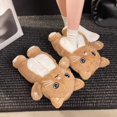 thumbnail image 6 of FUZHIQ Slippers for Women,Womens Slipper Socks Low Cut Comfy&Warm Animal Non-skid Bedroom Slippers, 6 of 7