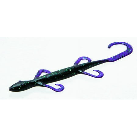 Zoom Magnum Lizard Junebug Freshwater Soft Plastic Fishing Lure