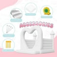 thumbnail image 6 of Jocisland Inflatable White Bounce House, 13.1×13.1×9.8ft PVC Inflatable White Castle with 950W Blower, for Wedding and Party Decorations, 6 of 8