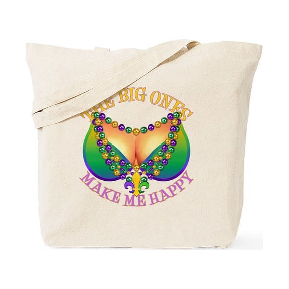 CafePress - Mgbeadsnboobsbightr Tote Bag - Unisex Canvas Tote Bag, Beige, 1-Piece