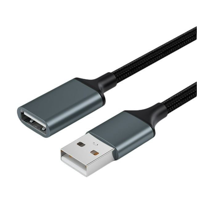 Visland Extension Cable High-speed Lossless Stable Data Transmission Plug Play USB Male to Female Extension Data Sync Cord Computer Accessories