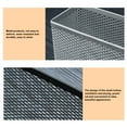 thumbnail image 4 of mmirethe Pen Pencil Holder Portable Coated Replacement Nonslip Round Edge Washable 3 Compartment Desk Organizer Container Orange, 4 of 6