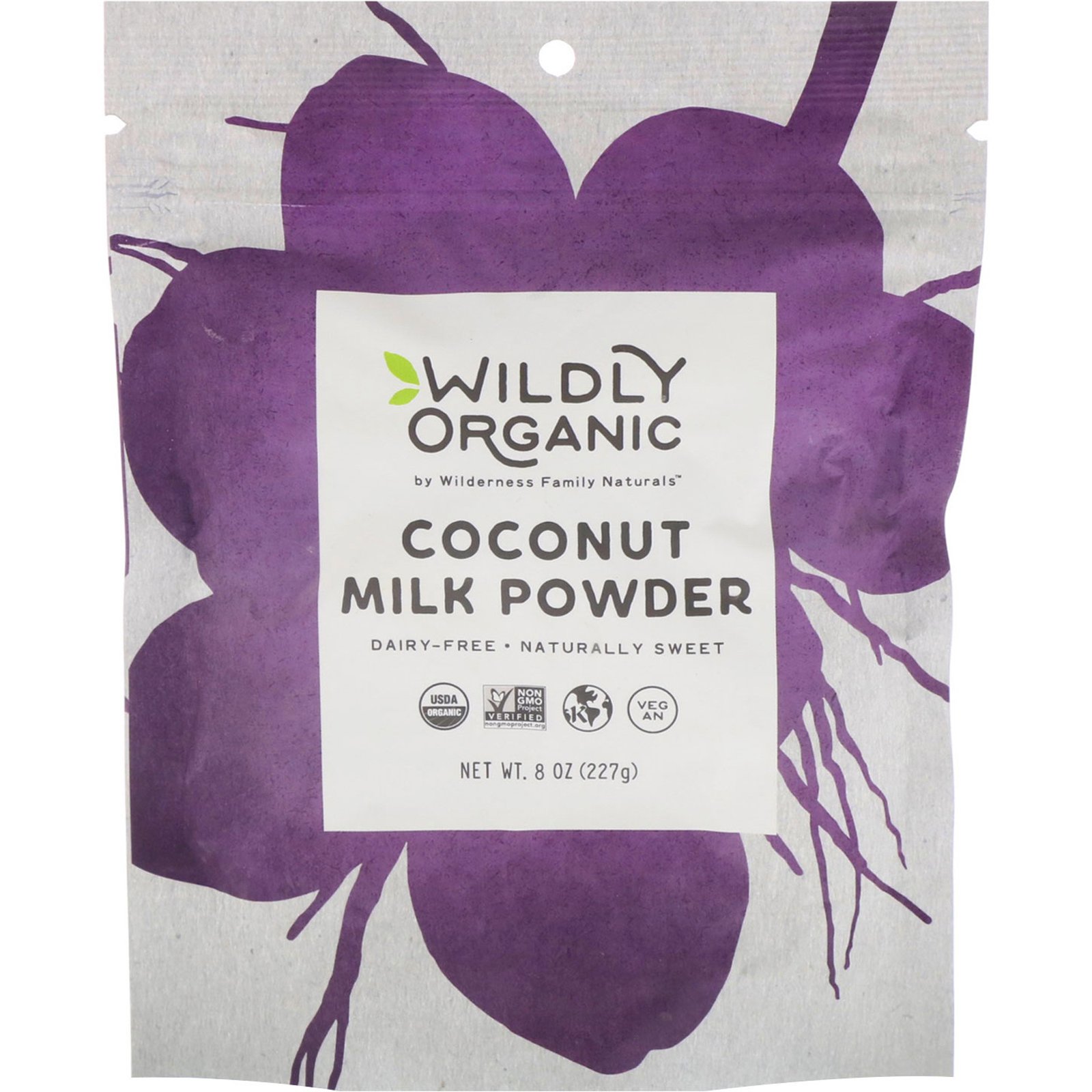 Wildly Organic Coconut Milk Powder 8 oz 227 g