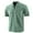 Green, variant on Wyobmus Men's Short Sleeved Top With Tie Up Spring Summer Solid Color Retro Stand Collar Pullover Shirt Black