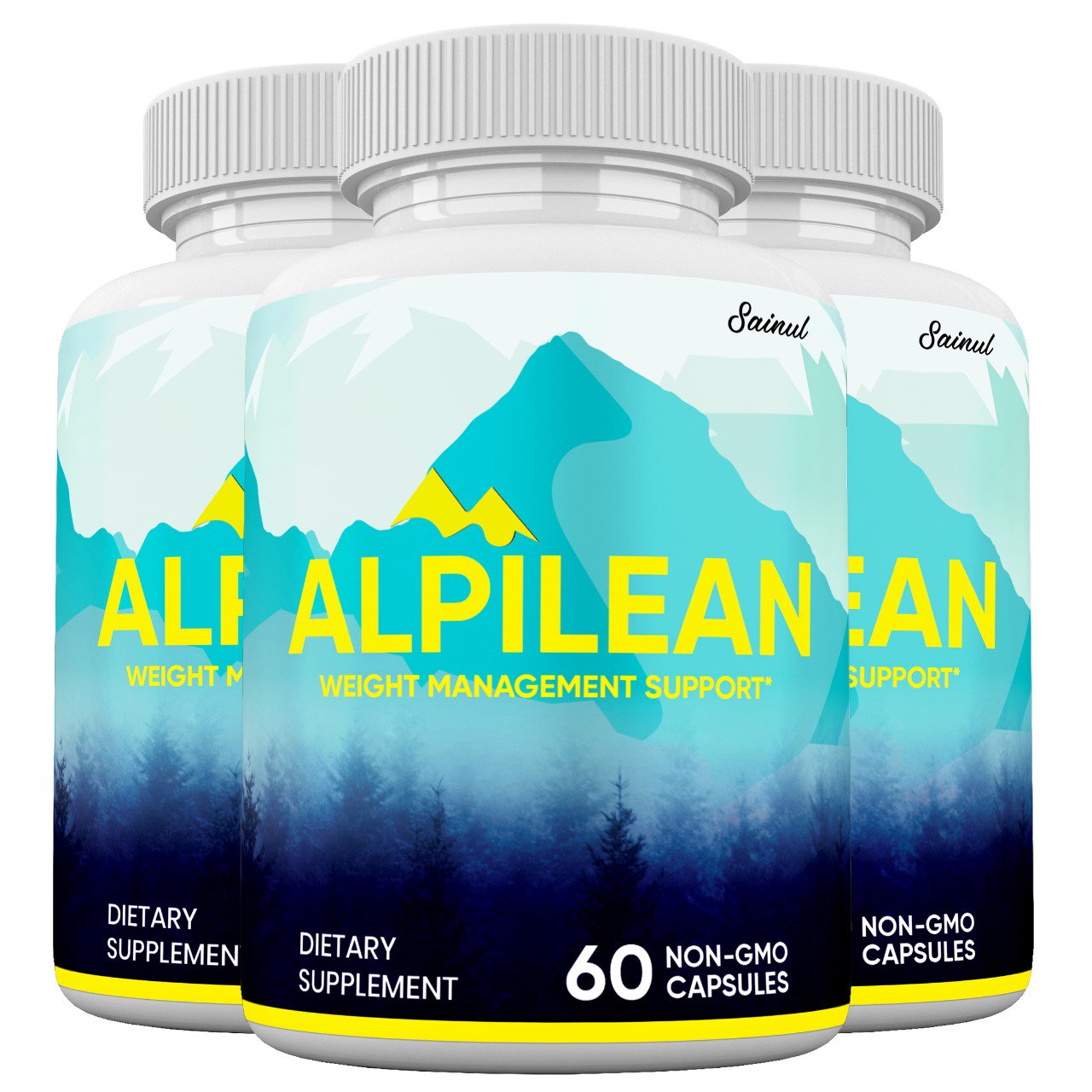 Alpilean Ice Hack Capsules, Official Alpilean Himalayan Weight Management Alpaline Pills Supplement Max (3 pack)