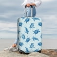 thumbnail image 4 of Uemuo Turtle Printed Washable Luggage Cover - Fashion Suitcase Protector Fits 18-32 Inch Luggage -X-Large, 4 of 9