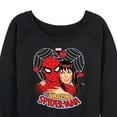 thumbnail image 3 of Marvel Spider-Man - Mary Jane Valentine - Women's French Terry Pullover Sweatshirt, 3 of 5