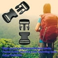 thumbnail image 3 of Side Release Buckles for Backpack Repair, Heavy Duty 2 Inch (50mm) Plastic (Polypropylene) Adjustable Tri-Glide, Easy to Use for DIY Craft Making, Quick Release Buckle with Dual, 3 of 5