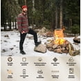 thumbnail image 2 of WHITEDUCK Mens Jogger Pants - Hiking Cargo Pants with Pockets Cotton Fashion Sports Sweatpants Trousers- Black, 2 of 6