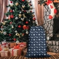 thumbnail image 4 of Christmas Sack – 28" X 20" Canvas Gift Bag with Drawstring, Full Print Polyester Santa Sack, Durable Reusable Xmas Gift Bag for Holiday, Party & Storage, 4 of 5