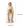 thumbnail image 3 of Moocorvic Nativity Scene Figurine, Hand-Painted Family Christmas Tabletop Decor, Religious Holiday Gift,1PC(Dad), 3 of 8
