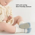 thumbnail image 5 of Baby Toddler Non-Skid Crew Socks Non Slip Socks Girl Boy Newborn Infant First Walking Floor Socks 6 Pairs, 5 of 8